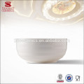 Chaozhou cheap small white ceramic bowl, cheap soup bowl for 5 star hotel